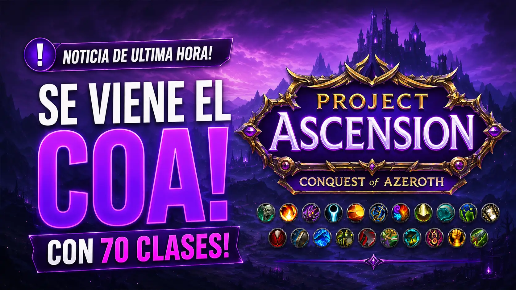 Compra Oro de Ascension WoW